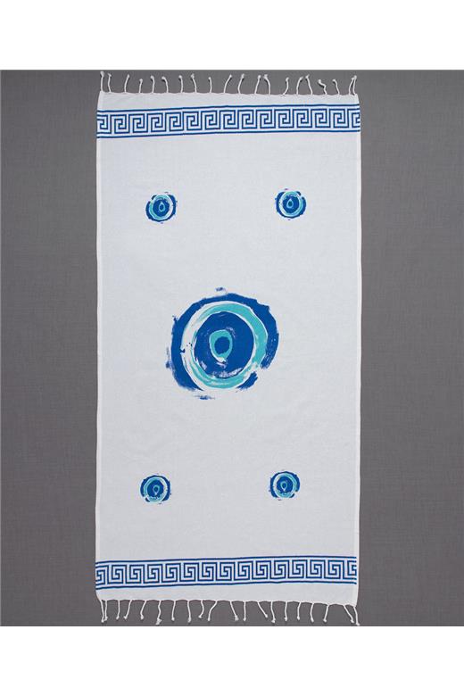 Pestemal nkp710 (90cm x 180cm) λευκό