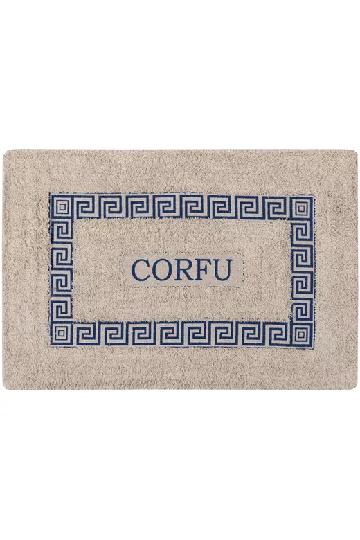 Πατάκι μαίανδρος CORFU (50cm x 80cm) μπλέ