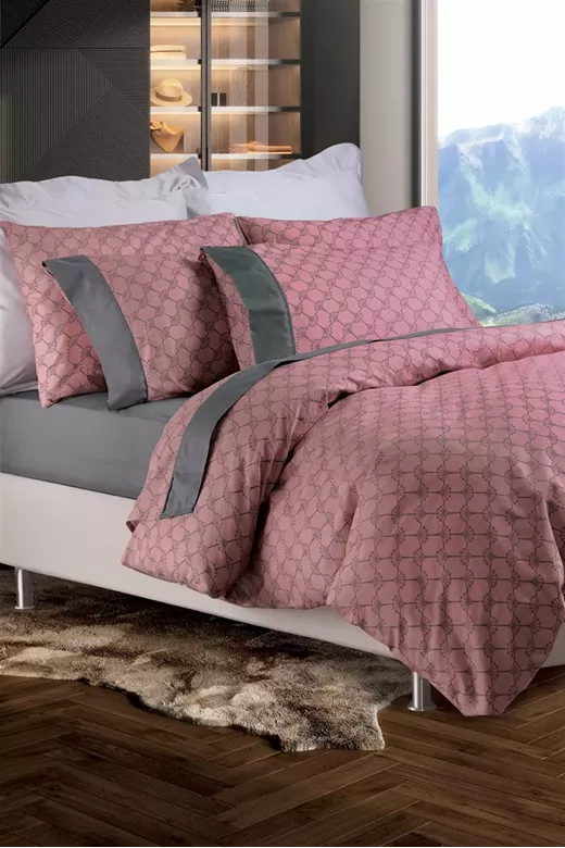 DIAMONDS ΣΕΤ ΚΟΥΒΡΛΙ 160Χ240cm 50x70cm 100% COTTON