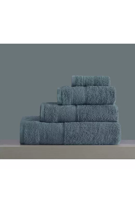 ΣΕΤ ΠΕΤΣΕΤΕΣ LILLE No2 GREY  4 TEM(80X150,50X90,30X50,30X30)  100% Cotton 500gsm