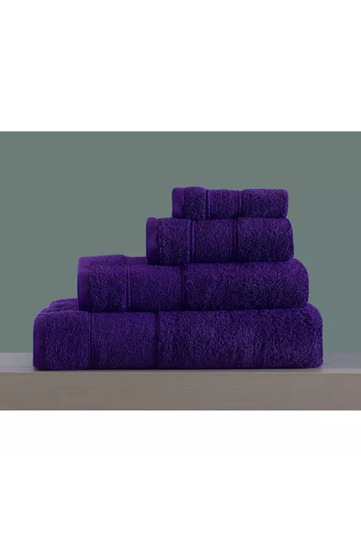ΣΕΤ ΠΕΤΣΕΤΕΣ LILLE No3   PURPLE 4 TEM(80X150,50X90,30X50,30X30) 100% Cotton 500gsm
