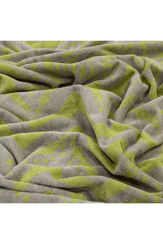 LINO ΠΕΤΣΕΤΑ ΘΑΛΑΣΣΗΣ ZIGZAGE LGREY-GREEN 86X160