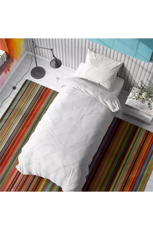 Σεντόνι 1 τεμ Solid 491 160X240 White 100% Cotton