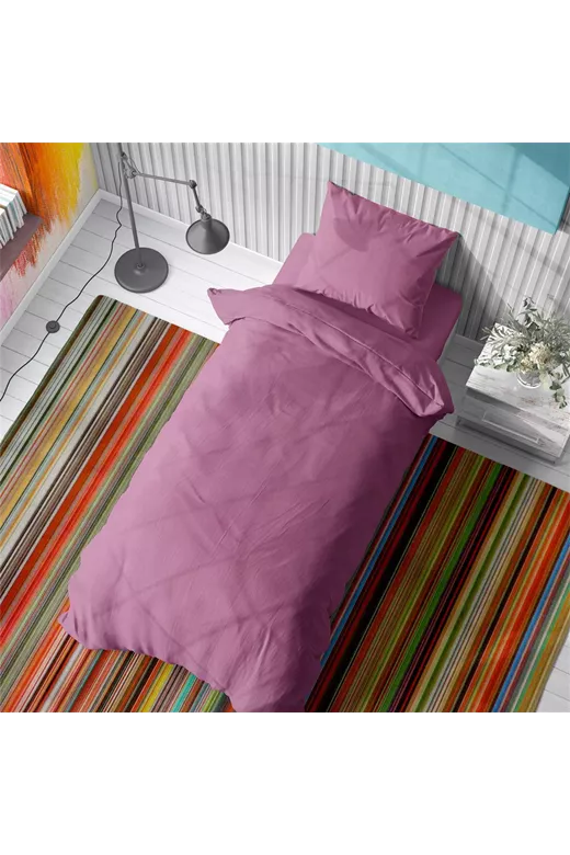 Σεντόνι 1 τεμ Solid 492 160X240 Lila 100% Cotton