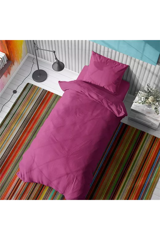 Σεντόνι 1 τεμ Solid 499 160X240 Fuchsia 100% Cotton