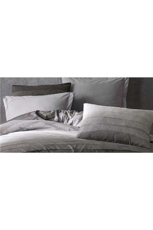 Μαξιλαροθήκη Εμπριμέ Shades of Grey 485 50X70 Grey 70/30 Cott/Pol