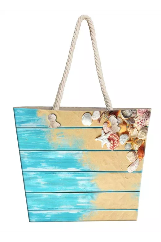 Τσάντα Θαλάσσης Beach 17 40X45 Digital Print 100% Polyester
