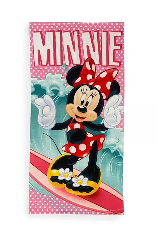 Πετσέτα Θαλάσσης Quick Dry Disney Home Minnie 36 70X140 Turquoise 100% Microfiber