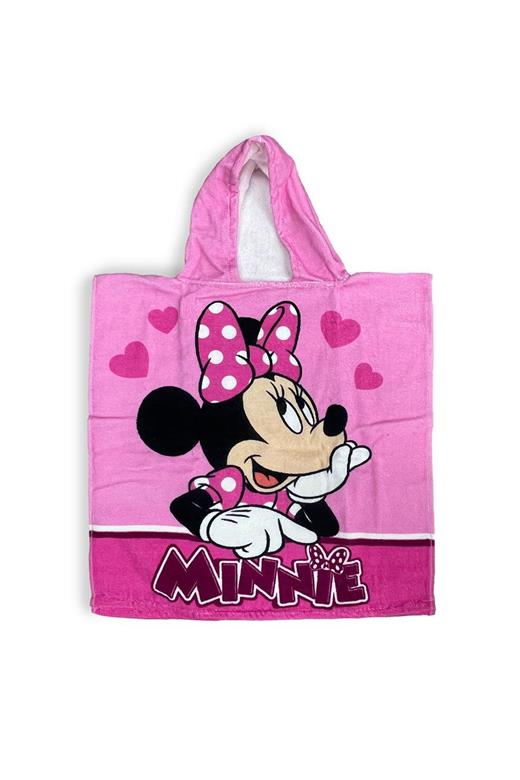 Πόντσο Θαλάσσης Quick Dry Disney Home Minnie 202 50X100 Pink 100% Microfiber