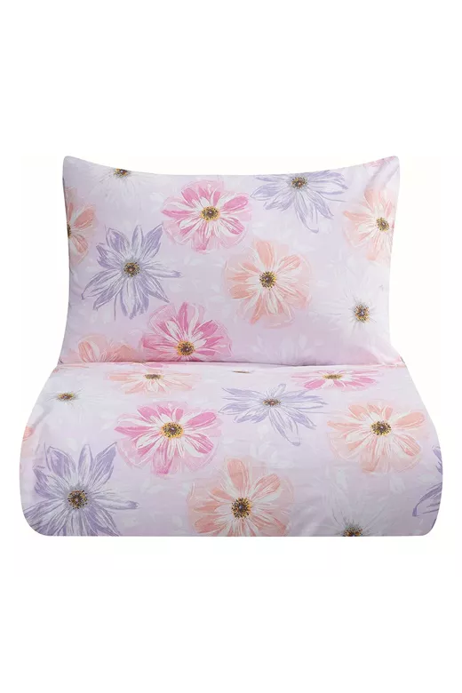 LINO ΣΕΤ ΠΑΠΛΩΜΑΤΟΘΗΚΗ BLUME LILAC 220Χ240