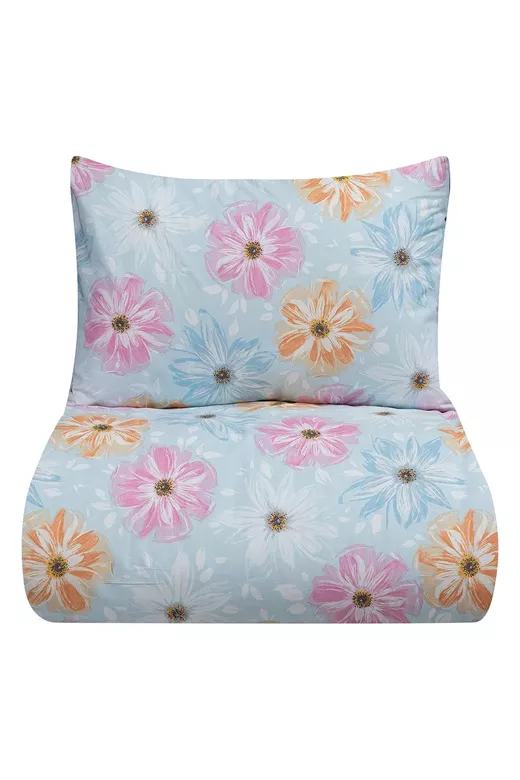 LINO ΣΕΤ ΠΑΠΛΩΜΑΤΟΘΗΚΗ BLUME BLUE 160X240