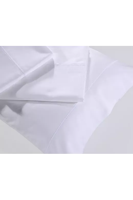 Σετ σεντόνια βαμβακοσατέν 250TC μονόχρωμα 250/01 White
