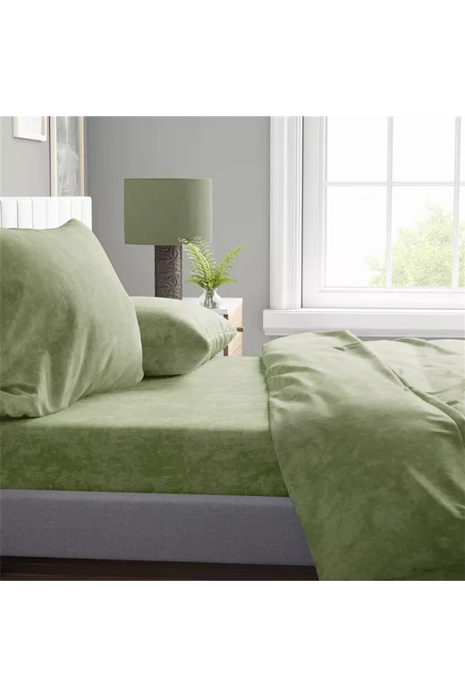 Σεντόνι 1 τεμ Shadow 24 220X240 Lime Green Cott/Pol 70/30