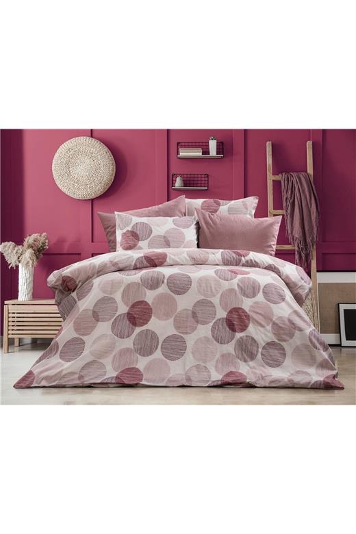 Παπλωματοθήκη Εμπριμέ Κοραλία 466 160X240 Rotten Apple 70/30 Cott/Pol