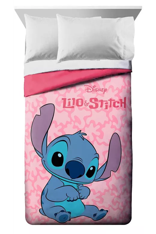 Πάπλωμα Disney Home Lilo & Stitch 42 160X240 Pink 100% Microfiber