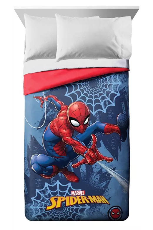 Πάπλωμα Marvel Spider-Man 44 160X240 Blue 100% Microfiber