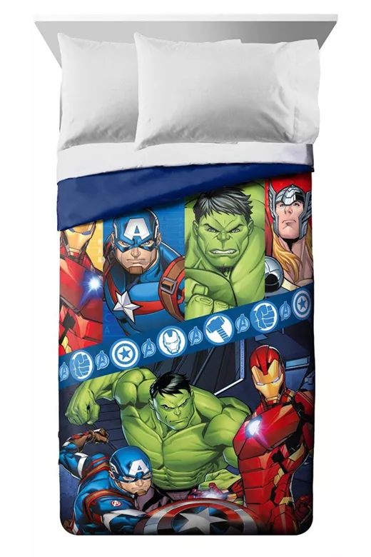 Πάπλωμα Marvel Avengers 47 160X240 Blue 100% Microfiber
