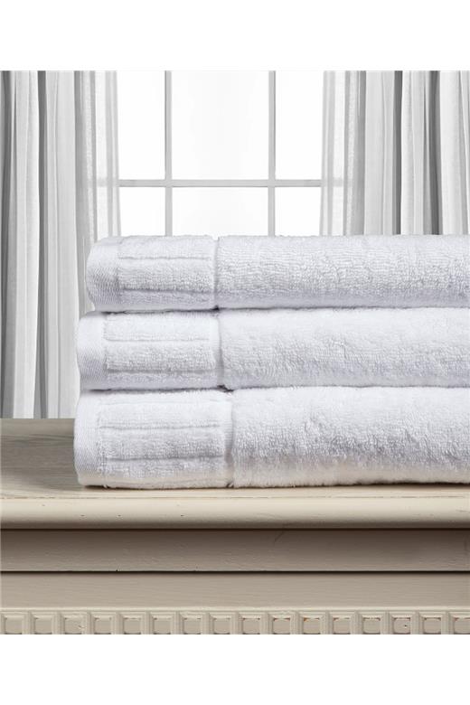 Βαμβακερή πετσέτα ΜΕΛΩΔΙΑ 600gsm (75cm x 150cm) white