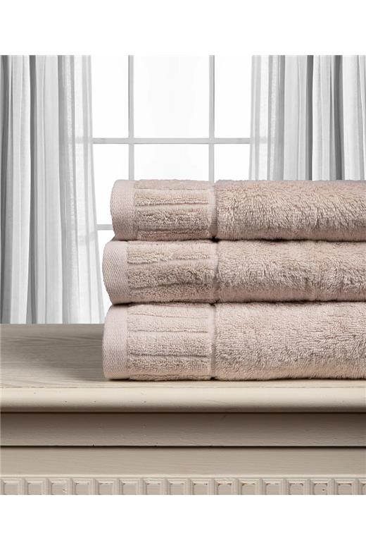 Βαμβακερή πετσέτα ΜΕΛΩΔΙΑ 600gsm (75cm x 150cm) beige