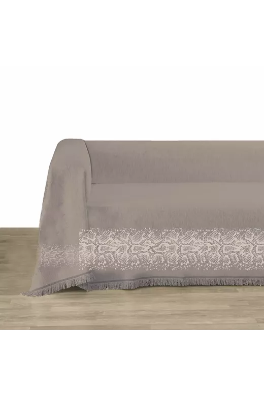 AMAZON3 ΤΡΙΘΕΣΙΟ ΡΙΧΤΑΡΙ  GREY  180Χ300CM 100% CHENILLE
