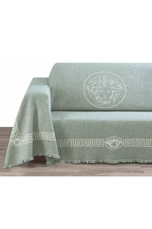 OLYMPUS2  ΤΕΤΡΑΘΕΣΙΟ ΡΙΧΤΑΡΙ  GREEN 180Χ350CM 100% CHENILLE