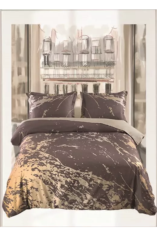 ΣΕΤ ΣΕΝΤ Υ/Δ ΧΛ SPLASH 2*240Χ260CM 2*50X70CM 100% COTTOSATIN 230TC