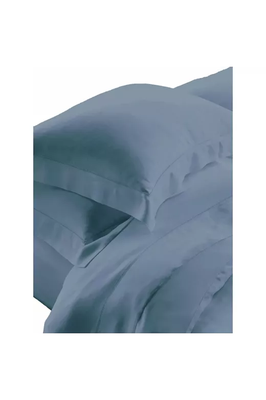 AZUR NEW GREY8 ΣΕΤ ΣΕΝΤONIA ΥΠΕΡΔΙΠΛΑ  240Χ270CM 2*50X70CM 100% COTTON SATIN 230TC