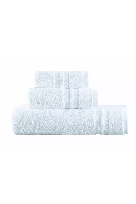ΠΕΤΣΕΤΑ ΜΠΑΝΙΟΥ 90Χ150CM DOVE1 WHITE 100% COTTON 550gsm