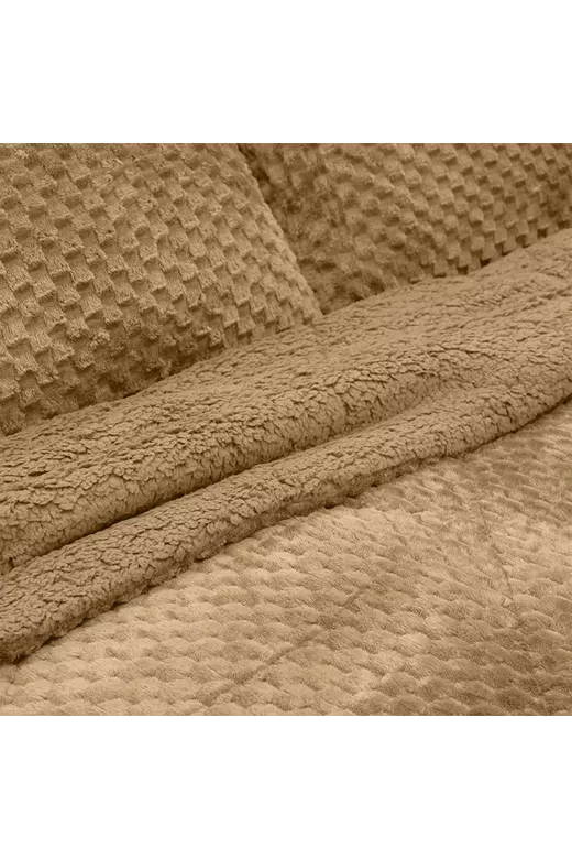 LINO ΚΟΥΒΕΡΤΟΠΑΠΛΩΜΑ VALAR BEIGE 220X240