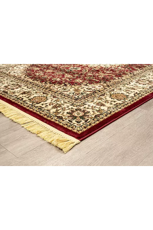 ΧΑΛΙ PERSIA 1019 BURGUNDY ΜΕ ΚΡΟΣΣΙ - 080X150  NewPlan