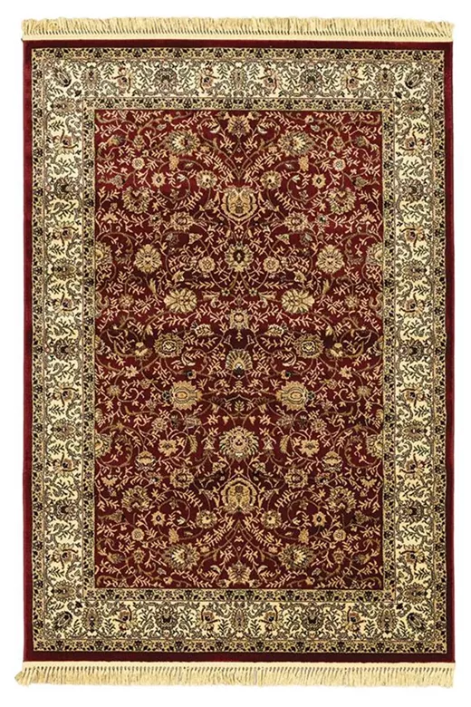 ΧΑΛΙ PERSIA 1533 BURGUNDY ΜΕ ΚΡΟΣΣΙ - 133X190  NewPlan