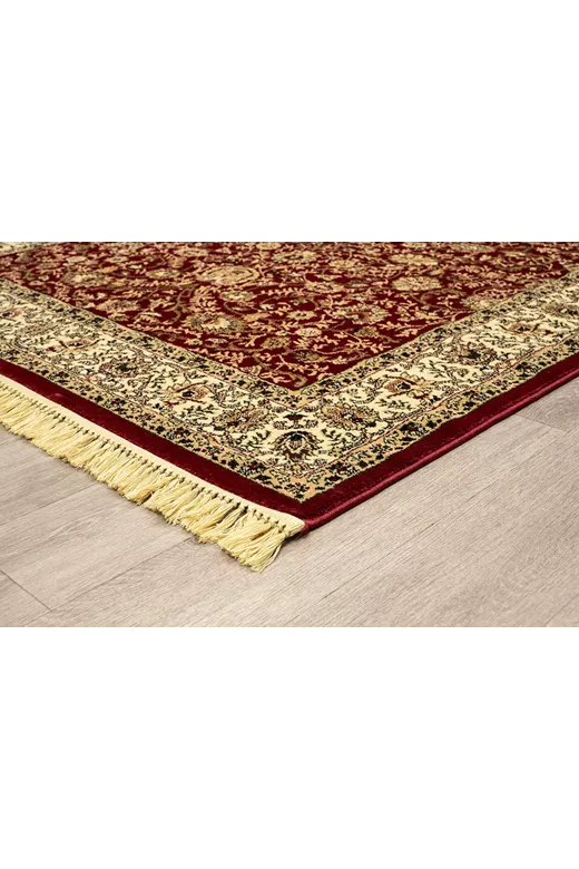 ΧΑΛΙ PERSIA 1533 BURGUNDY ΜΕ ΚΡΟΣΣΙ - 133X190  NewPlan
