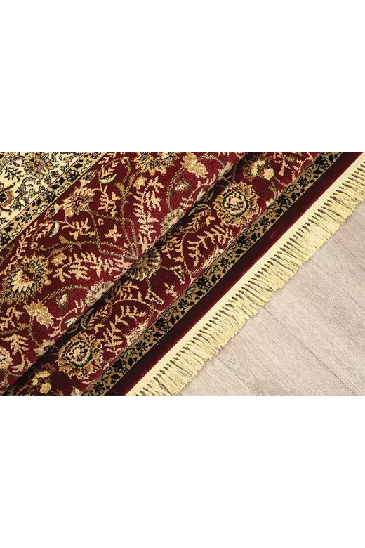 ΧΑΛΙ PERSIA 1533 BURGUNDY ΜΕ ΚΡΟΣΣΙ - 133X190  NewPlan