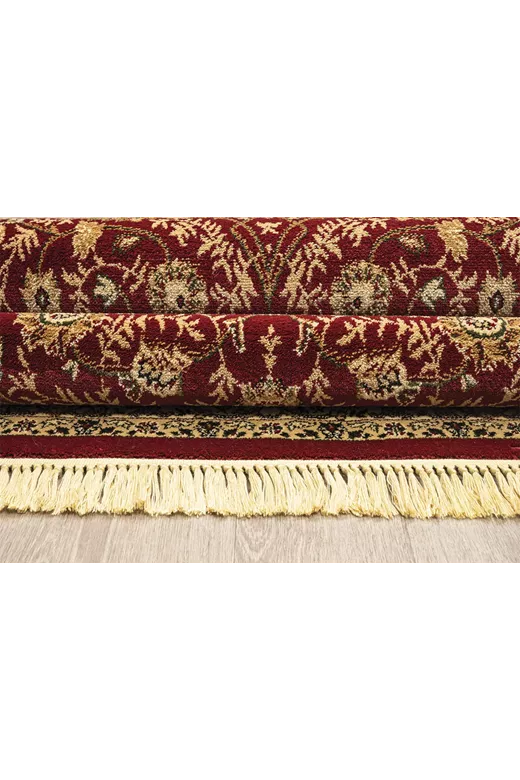 ΧΑΛΙ PERSIA 1533 BURGUNDY ΜΕ ΚΡΟΣΣΙ - 133X190  NewPlan