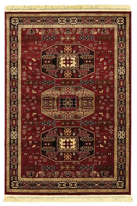 ΧΑΛΙ PERSIA 6057 BURGUNDY ΜΕ ΚΡΟΣΣΙ - 080X150  NewPlan