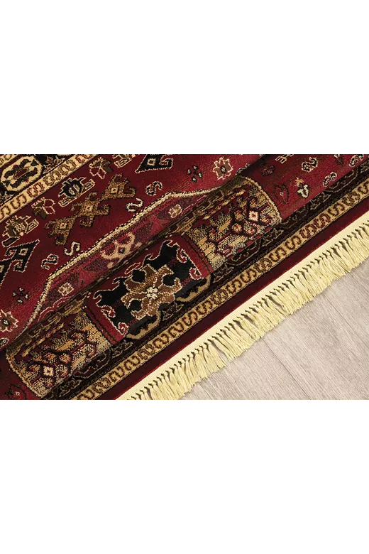 ΧΑΛΙ PERSIA 6057 BURGUNDY ΜΕ ΚΡΟΣΣΙ - 080X150  NewPlan