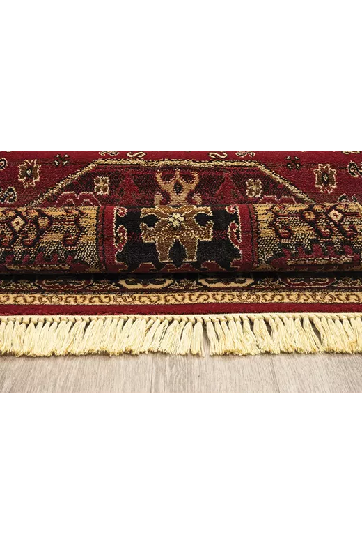 ΧΑΛΙ PERSIA 6057 BURGUNDY ΜΕ ΚΡΟΣΣΙ - 080X150  NewPlan