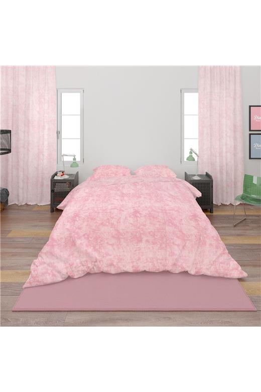 Παπλωματοθήκη Premium Shadow 617 160X240 Pink 100% Cotton