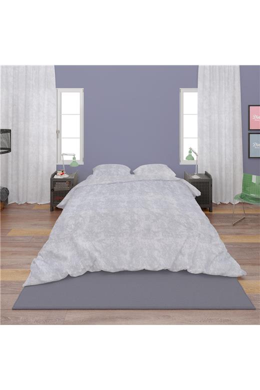 Παπλωματοθήκη Premium Shadow 621 160X240 Light Grey 100% Cotton