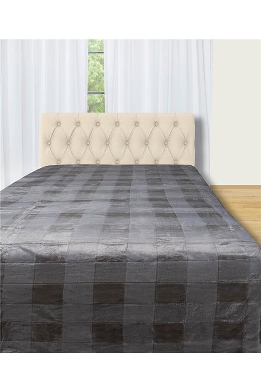 Fleece  (240cm x 240cm) χωρίς sherpa γκρί 