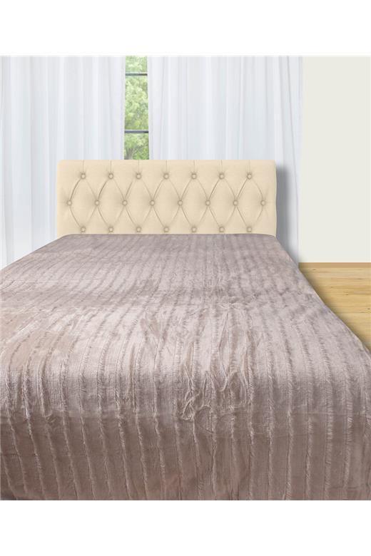 Fleece (220cm x 240cm) χωρίς sherpa Μπέζ
