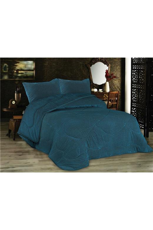 Κουβερτοπάπλωμα Popcorn Fleece 700 gsm 1950 Petrol 160X220 100% Polyester