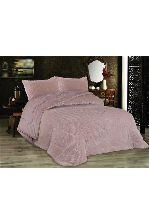 Κουβερτοπάπλωμα Popcorn Fleece 700 gsm 1950 Salmon Rose 160X220 100% Polyester