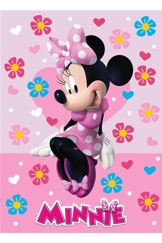 Κουβέρτα Disney Home Minnie 514 160X220 Digital Print 100% Polyester