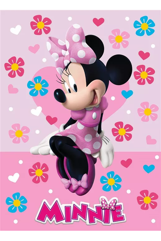 Κουβέρτα Disney Home Minnie 514 160X220 Digital Print 100% Polyester