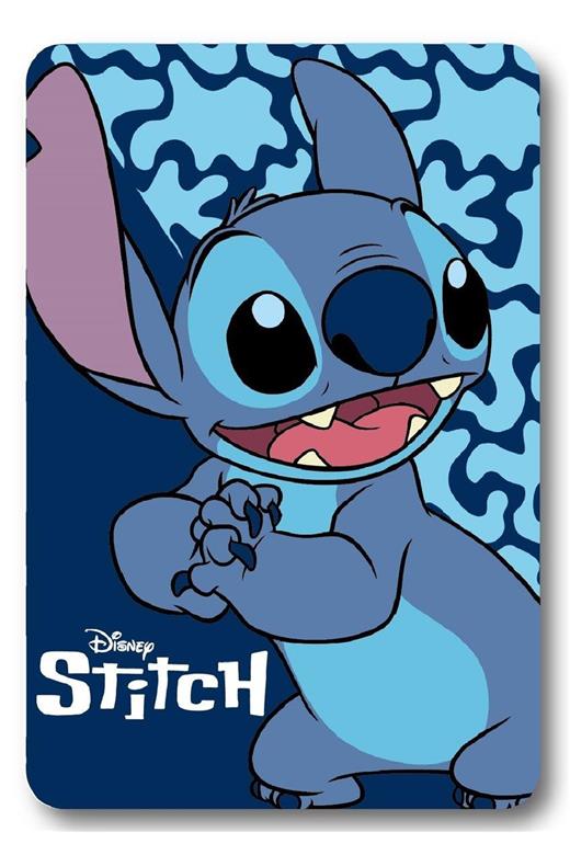 Κουβέρτα Fleece Disney Home Stitch 26 100X140 Blue 100% Polyester