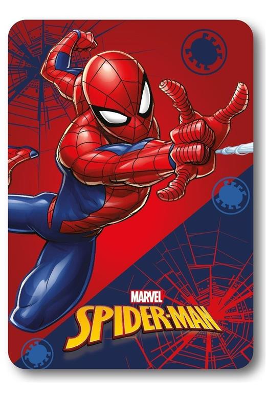 Κουβέρτα Fleece Marvel Spider-Man 23 100X140 Red 100% Polyester