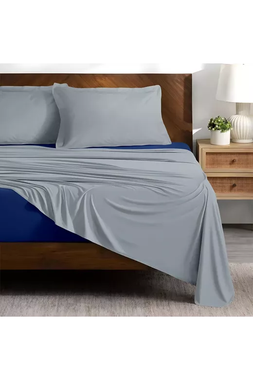LINO ΣΕΤ ΣΕΝΤΟΝΙΑ DOBLE BLUE-CIEL 240X260