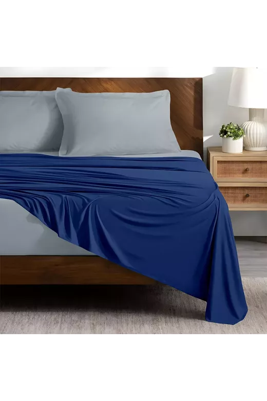 LINO ΣΕΤ ΣΕΝΤΟΝΙΑ DOBLE BLUE-CIEL 240X260