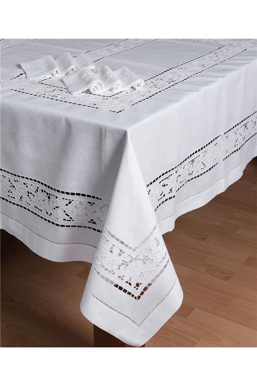 Χειροποίητο τραπεζομάντηλο (122cm x 168cm) 682